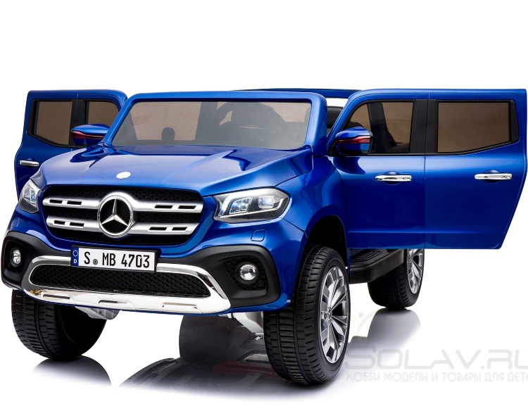 Электромобиль Mercedes-Benz X-Class 4WD - XMX606-BLUE-PAINT