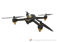 Р/У квадрокоптер Hubsan X4 GPS, FHD + FPV, автовозврат, удержание, следуй за мной, 2.4G (черный)