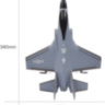 Радиоуправляемый самолет Fei Xiong F35 Fighter 2.4G - FX635-GREY