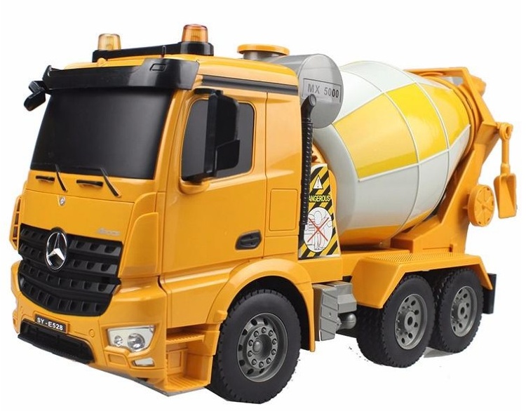 Радиоуправляемая бетомешалка Double E Mercedes-Benz Arocs 1:20 2.4G - E528-003