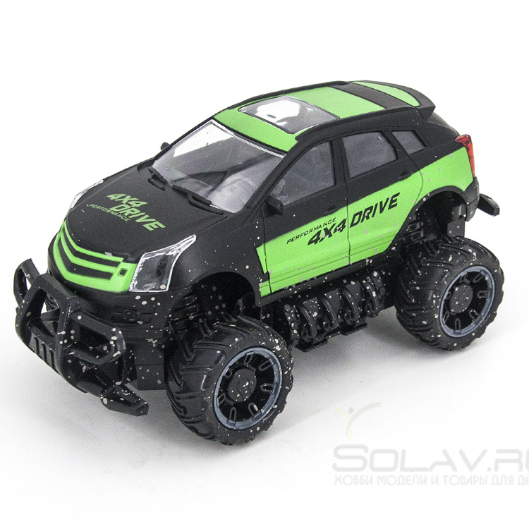 Радиоуправляемый джип MUD Off-Road 4X4 Green 2.4G - 333-MUD23B-G