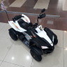 Детский электроквадроцикл Dongma ATV White 12V с кожаным сиденьем - DMD-268A-LUX-W