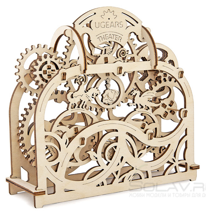 Деревянный 3D конструктор Ugears "Театр" - 70002