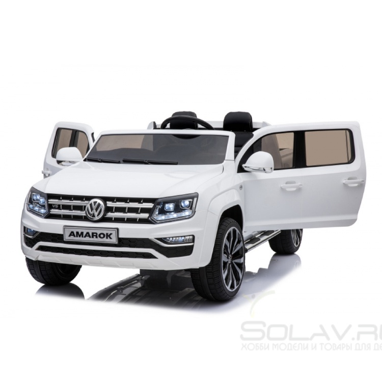 Детский электромобиль Volkswagen Amarok White 4WD 2.4G - DMD-298