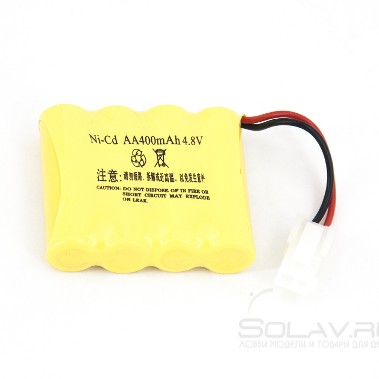 Аккумулятор Ni-Cd 4.8V 400 mAh AA для танков HQ - HQ508-01