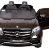 Детский электромобиль Mercedes Benz GLS63 LUXURY 4WD 12V MP4 - Black - HL228-LUX-MP4