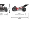 Радиоуправляемая модель Багги Remo Hobby Dingo 4WD RTR 1:16 влагозащита +LiPo