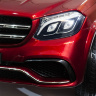 Детский электромобиль Mercedes Benz GLS63 LUXURY 4WD 12V MP4 - Red - HL228-LUX-MP4