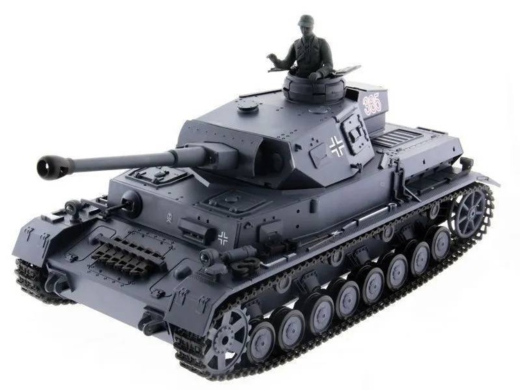 Радиоуправляемый танк Heng Long Panzer IV (F2 Type) V7.0 масштаб 1:16 RTR 2.4G - 3859-1 V7.0