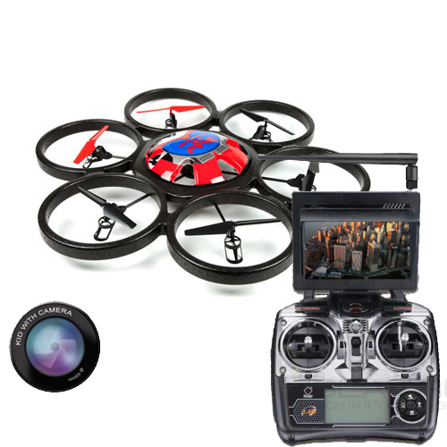 Радиоуправляемый гексакоптер WLtoys SkyWalker с HD камерой FPV 2.4G - V323 FPV