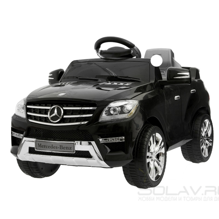 Детский электромобиль Mercedes ML350 Black 2WD 2.4G - QX-7996