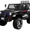 Детский электромобиль Black Jeep 4WD 12V - S2388