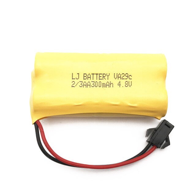 Аккумулятор Ni-Cd 4.8V 300 mAh 2/3AA - 23AA-300-YP