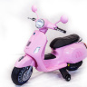 Детский мотоцикл скутер на аккумуляторе Vespa XMX 318