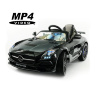 Электромобиль Mercedes-Benz SLS AMG Black Carbon Edition MP4 - SX128-S