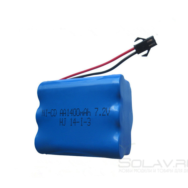 Аккумулятор Ni-Cd 7.2V 1400 mAh - 989-393-01-1400