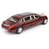 Металлическая модель Mercedes-Benz S600 Pullman Red (свет, звук, инерция) - M923T-6