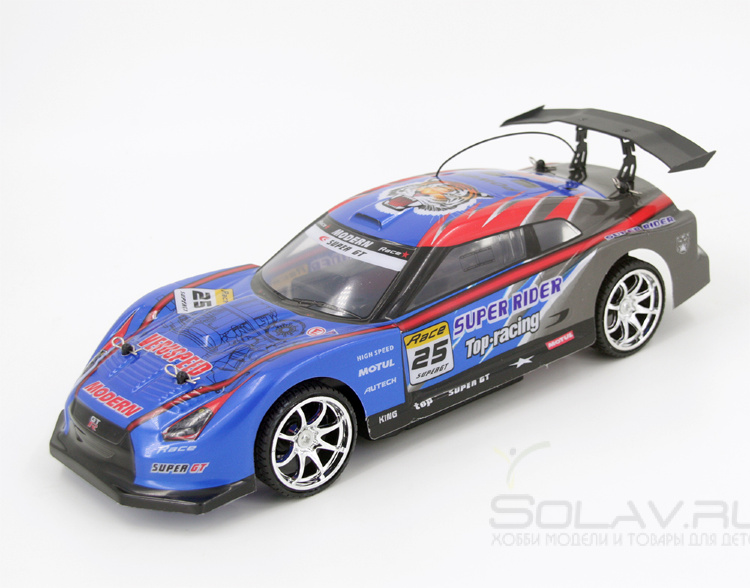 Радиоуправляемый автомобиль для дрифта Nissan 350Z GT Blue 1:14 - 828-2-B