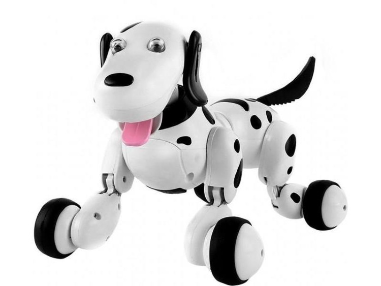 Радиоуправляемая робот-собака HappyCow Smart Dog 2.4G (черная)