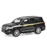 Металлическая модель Toyota Land Cruiser Black 1:24 (свет, звук, инерция) - M923V