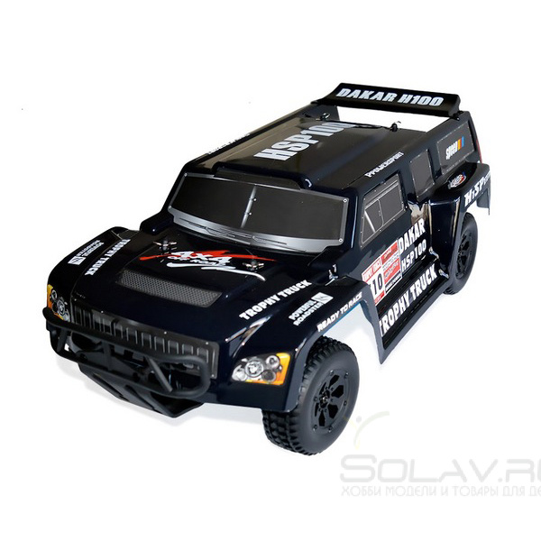 Радиоуправляемый внедорожник HSP Trophy Truck DAKAR H100 4WD 1:10 - 94128-12894 - 2.4G