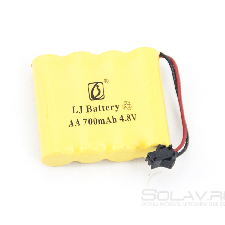 Аккумулятор Ni-Cd 4.8V 700 mAh AA для танков Zegan 1/28