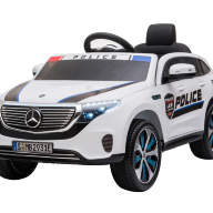 Детский электромобиль Mercedes Benz Police EQC 400 4MATIC - HL378-WHITE