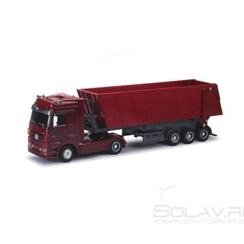 Радиоуправляемый грузовик Mercedes-Benz Actros Dump Trailer 1:32 - QY1101C-R