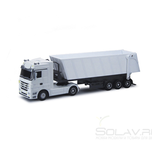 Радиоуправляемый грузовик Mercedes-Benz Actros Dump Trailer 1:32 - QY1101C-W