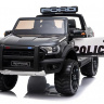 Детский электромобиль Ford Ranger Raptor Police с мигалками - DK-F150RP-BLACK-PAINT