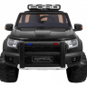 Детский электромобиль Ford Ranger Raptor Police с мигалками - DK-F150RP-BLACK-PAINT