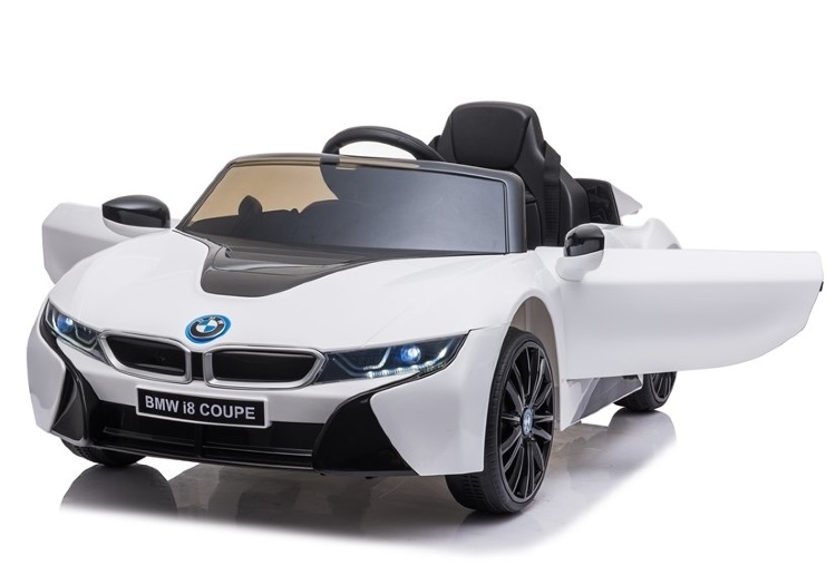 Детский электромобиль BMW i8 Coupe 12V - JE1001-WHITE