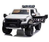 Детский электромобиль Ford Ranger Raptor Police с мигалками - DK-F150RP-WHITE