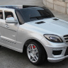 Радиоуправляемый детский электромобиль Merсedes-Bens ML63 AMG Silver 12V 2.4G - DMD-168-S