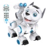 Радиоуправляемая робот-собака LENENG TOYS K10 Wow!Dog звук, свет, танцы, сенсор