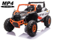 Детский электромобиль XMX Багги (оранжевый, MP4, EVA, 4WD, 24V) - XMX613-4WD-24V-ORANGE-MP4