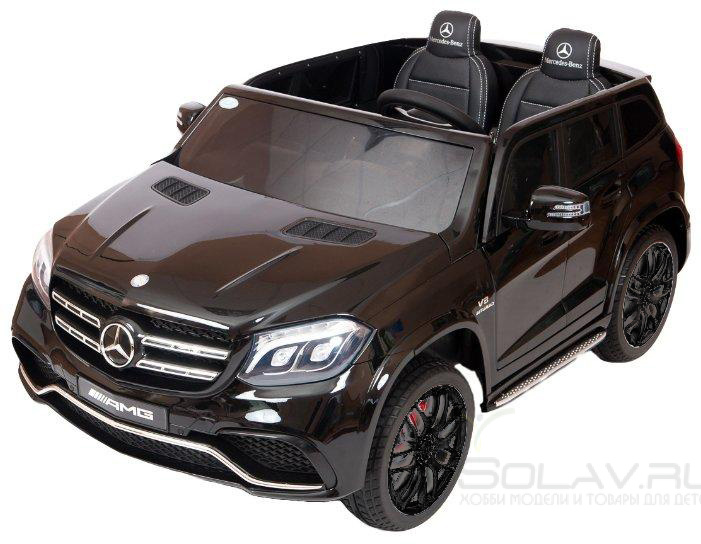 Детский электромобиль Mercedes Benz GLS63 LUXURY 4x4 12V 2.4G - Black - HL228-LUX-B