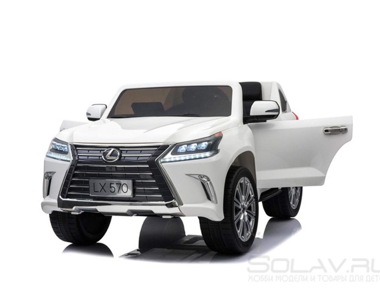 Детский электромобиль Lexus LX570 4WD MP3 - DK-LX570-WHITE