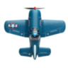 Радиоуправляемый самолет WLTOYS XK F4U Corsair A500 6-Axis Gyro 2.4GHz - XK-A500