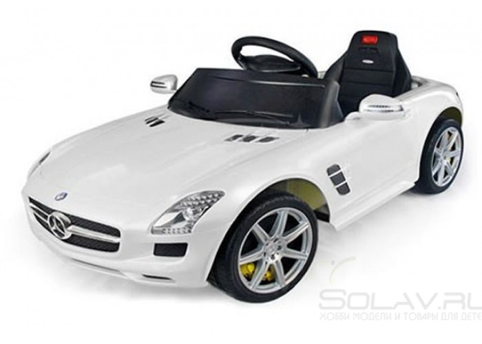 Радиоуправляемый электромобиль Rastar Mercedes-Benz SLS AMG White - 81600-W