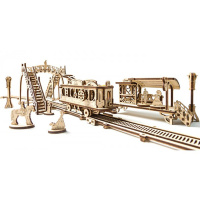 Деревянный 3D конструктор Ugears "Трамвайная линия" - 70020