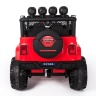 Двухместный полноприводный электромобиль Red Jeep 12V 2.4G - S2388