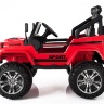 Двухместный полноприводный электромобиль Red Jeep 12V 2.4G - S2388