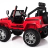 Двухместный полноприводный электромобиль Red Jeep 12V 2.4G - S2388