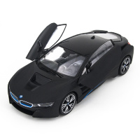 Радиоуправляемая машина Rastar BMW i8 Black 1:14 с открывающимися дверями - 71010-B