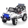 Двухместный полноприводный электромобиль White Jeep 12V 2.4G - S2388-W