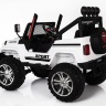 Двухместный полноприводный электромобиль White Jeep 12V 2.4G - S2388-W