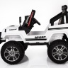 Двухместный полноприводный электромобиль White Jeep 12V 2.4G - S2388-W