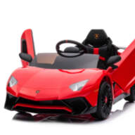 Детский электромобиль Lamborghini Aventador SV Roadster 2WD 12V - BDM0931-RED