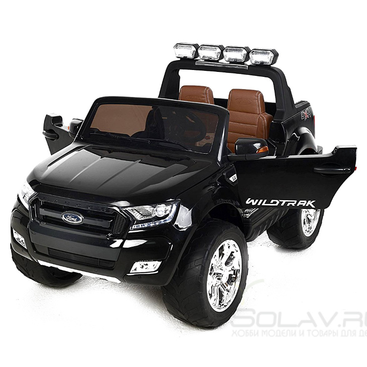 Детский электромобиль Dake Ford Ranger Black 4WD MP4 - DK-F650